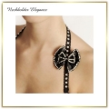 Neckholder Elegance schwarz