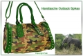Handtasche Outback Military Style mit Spikes