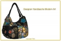 Designer Handtasche Modern Art